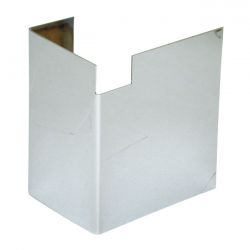 MCS Battery Side Cover, Smooth. Chrome