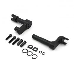 MCS Foot Peg Conversion Bracket Kit . +2" Extended. Black