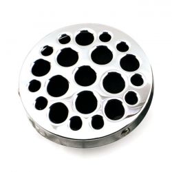 MCS Baby Moon Air Cleaner Assembly. Drilled