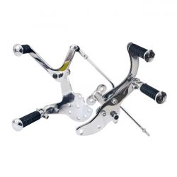 MCS Boone Forward Control Assembly. Chrome