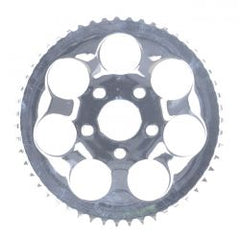 MCS Rear Sprocket, Chrome. 51T