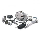 MCS Kickstart Kit, 4-Speed. Chrome