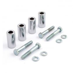 MCS Narrow To Wide Glide Fender Kit. Chrome