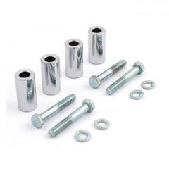 MCS Narrow To Wide Glide Fender Kit. Chrome
