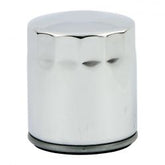 MCS Spin-On Oil Filter. Chrome