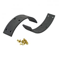 MCS Brake Drum Linings, Rear