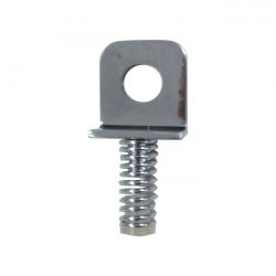 MCS Rear Caliper Support Spring. Chrome