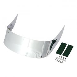 MCS Fatboy Rear Fender Tip, Smooth. Chrome