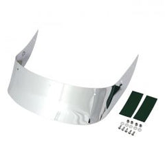 MCS Fatboy Rear Fender Tip, Smooth. Chrome