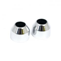 MCS Spark Plug Cover Kit. Chrome