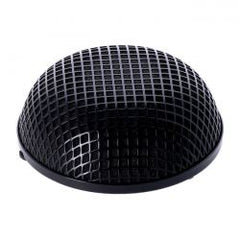 MCS Breather Style Air Cleaner Assembly, Round. Black