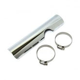 MCS FL 2-1 Exhaust Header Heatshield. Lower Right, Rear. Custom