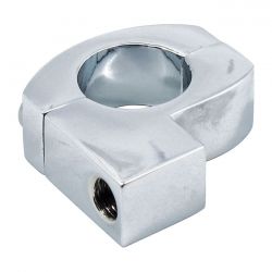 MCS Metric Mirror Clamp M10 X 1.25 Thread. Chrome