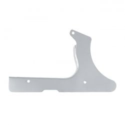 MCS Lower Rear Belt Guard. Chrome