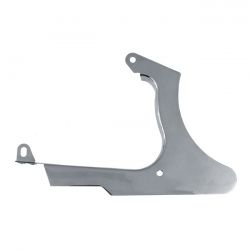 MCS Lower Rear Belt Guard. Chrome