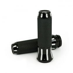 MCS Cobra, Billet Aluminum Grips. Cc Black