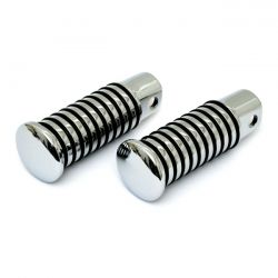 MCS Sundance O-Ring Foot Pegs. Large Diameter. Female Mount