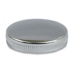MCS Early Bayonet Style Gas Cap, Vented Right Side. Chrome