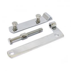 MCS 4-Speed Transmission Adjuster Kit. Chrome