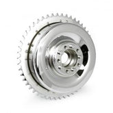 MCS 58-62 B.T. Rear Brake Drum & Sprocket. Chrome