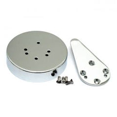 MCS Dust Shield & Shift Lever Kit. Chrome
