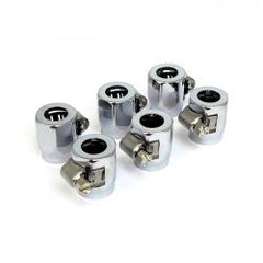 MCS Econ-O-Fit Hose Clamps. 5/16" To 3/8". Chrome
