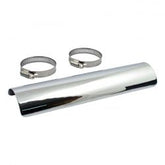 MCS Universal Smooth Heat Shield 10" Long Chrome