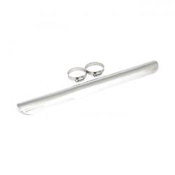 MCS Universal Smooth Heat Shield 18" Long Chrome