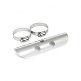MCS Universal Bullet Hole Heat Shield 7" Long Chrome