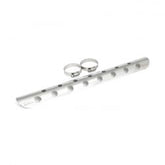 MCS Universal Bullet Hole Heat Shield 18" Long Chrome