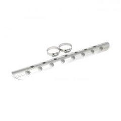 MCS Universal Bullet Hole Heat Shield 18" Long Chrome