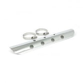 MCS Universal Bullet Hole Heat Shield 14" Long Chrome
