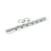 MCS Universal Bullet Hole Heat Shield 18" Long Chrome