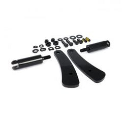 MCS Adjustable Dyna Highway Peg Mount Kit, Black
