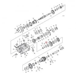 MCS Washer, Transmission Countershaft Gear End .078"