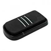 MCS Brake Pedal Pad, Tri-Rail. Black