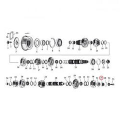 MCS Bearing, Transmission Countershaft