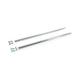 MCS Front Fender Tip Spears, Chrome Steel