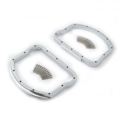 MCS Panhead Rocker Cover D-Ring Kit. Chrome