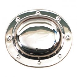 MCS Derby Cover, Tin Primary. Plain Chrome