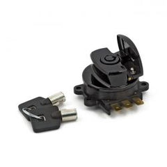 MCS 96-Up Ignition Switch, Side Hinge Type. Black