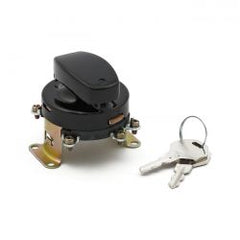 MCS FL Style Ignition Switch. 5-Pole, Flat Key, Black