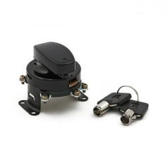 MCS FL Style Ignition Switch. 5-Pole, Round Key, Black