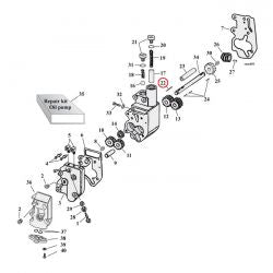 MCS Roll Pin, Oil Pump