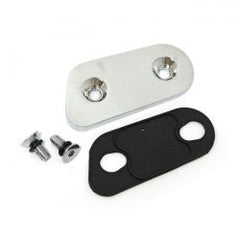 MCS Primary Chain Inspection Cover. Chrome
