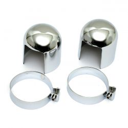 MCS Shock Stud Cover Set. Chrome