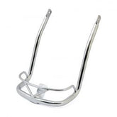 MCS Vintage Saddlebag Rail, Rear. Chrome