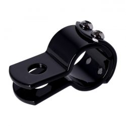 MCS 3-Piece Clamp 1-1/8". Black Steel