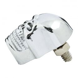 MCS Chrome Skull Large 5/16 - 18, Stud