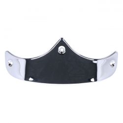 MCS Front Fender Tip, Smooth. Chrome